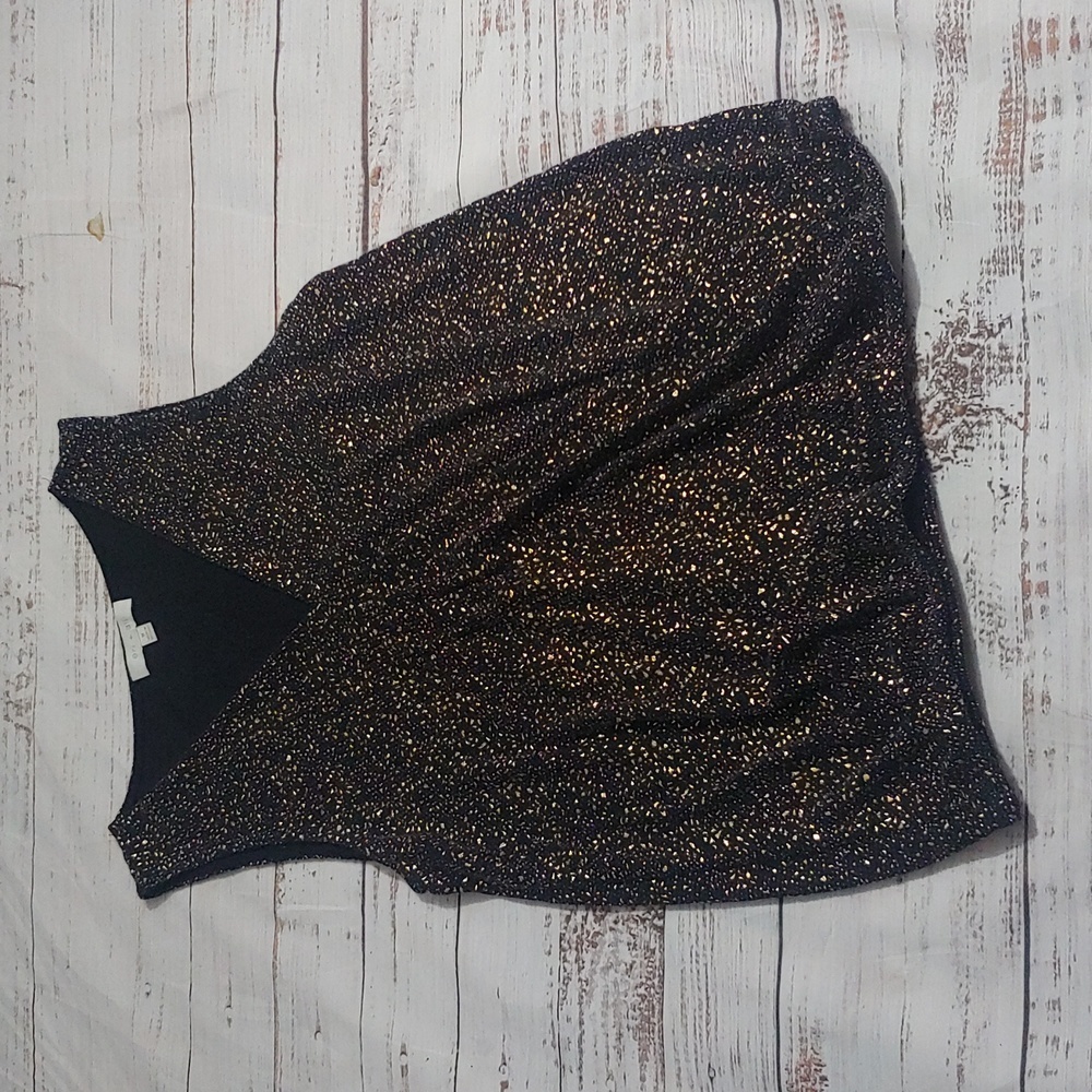 ERI & ALI METALLIC TOP